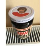 George Best Cadbury Schweppes Hartleys Redcurrant New Jelly: Original unopened jar of jelly with