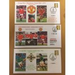 George Best RIP First Day Covers: Miscellaneous Postal Covers postmarked on 25/11/05 the day