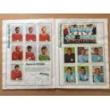 1968/69 Portuguese Football Sticker Album: Complete Including Manchester United Manchester City