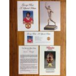 George Best Special Tribute Evening: Held at City Hall Belfast. Ticket and programme dated 22 5