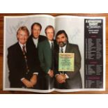 Best + Marsh Signed Tour Programme: Entry ticket and signed programme for 1993 Tour. Sporting