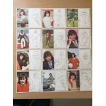 George Best Potato Crisps Promotional Cards: Series A No 1 -12. Complete set in mint condition.