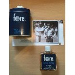 George Best Fore Aftershave + Talc: Original Containers from 1969 for this rare product that Best