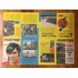 1968/69 George Best Giant Sports Poster Magazine: Featuring George Best.