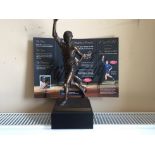 George Best Bronze Figure: 2004 Emulate Studio production named Best Moment. Figurine is cast in