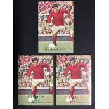 George Best Jim Hossack Trade Cards: Football Heroes George Best Manchester Unite. Gold Foil No 1 of