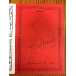 An Evening With George Best Denis Law + Rodney Marsh: Signed by George Best, Denis Law and Rodney