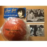 George Best Frido Master Five Football + Advert: Ball is in original clear plastic bag complete with