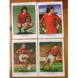 George Bset Football Prints: Philip Neill Limited Edition prints size A4. The George Best Collection