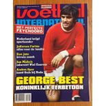 George Best Death Voetball International Dutch Football Magazine: George Best on cover. A six page