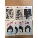 The George Best Fan Club Newsletters: Seven editions of the George Best Club Newsletter with