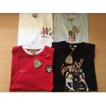 Ben Sherman George Best Tee -Shirts: All new with tags. Different styles. Rare items. (12)