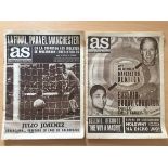 1968 European Cup Final Spanish Football Newspapers: AS Sports Spanish newspapers relating to the