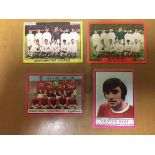 George Best Italian Panini Fotball Stickers: Calcia Italian Football Stickers. Very rare: (4)