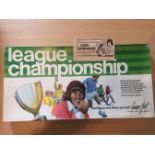 1972 George Best League Championship Board Game: All complete comes with original advert.