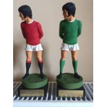 George Best Figurines: Produced in the 1990s but depicting George Best in the 1970s. Both Manchester