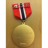 Medal Presented To George Best: Inscribed Norway Cup 84 Norsk Tipping. This item was sold by