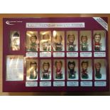 Corinthian Figures Limited Edition Legends Of The Sixties: Set of 12 boxed including George Best.