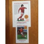 George Best Football Prints: Philip Neill Football Heroes prints. Limited to 30 produced