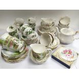 A collection of ceramics comprising mainly Royal Albert tea sets.