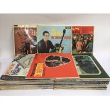 A record case of Chet Atkins LPs.
