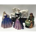 A Beswick horse group titled “ Spirit of Affection