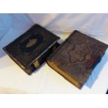 2 vintage family bibles.