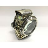 A Joseph Lucas Ltd 'Silver King' oil bicycle lamp,