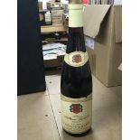Three cases containing vintage German wines 1975-7