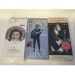 Three CD long box sets by various artists including Roy Orbison, Marty Robbins and Patsy Cline -