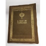A limited edition book 'A Day In Tangier' by Arthu