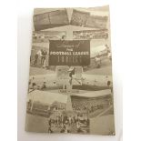 A rare 1938 Souvenir of the football league Jubile