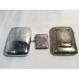 A H/M vesta case and H/M cigarette case including