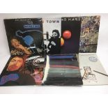 Seven LPs by Paul McCartney and Wings including 'Wild Life', 'Pipes Of Peace', 'Red Rose Speedway'