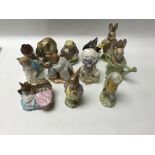 A collection of beswick figures, Royal Albert and