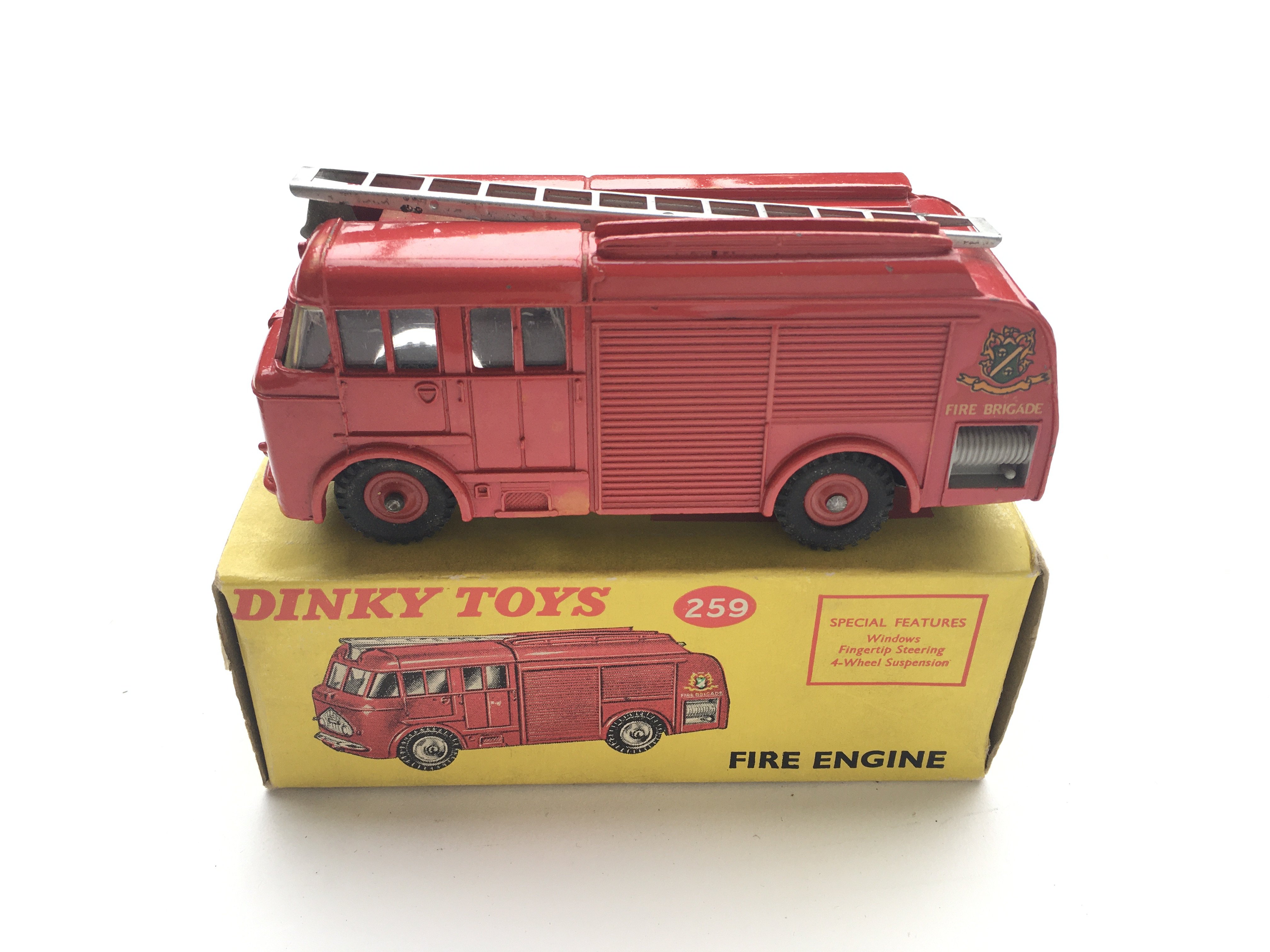 4 Boxed Dinky vehicles, #955 Fire Engine with exte - Image 4 of 5