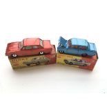 A Dinky toys Ford Consul Corsair #130 and a Vauxha