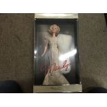 A Marilyn Monroe Barbie doll. Boxed.