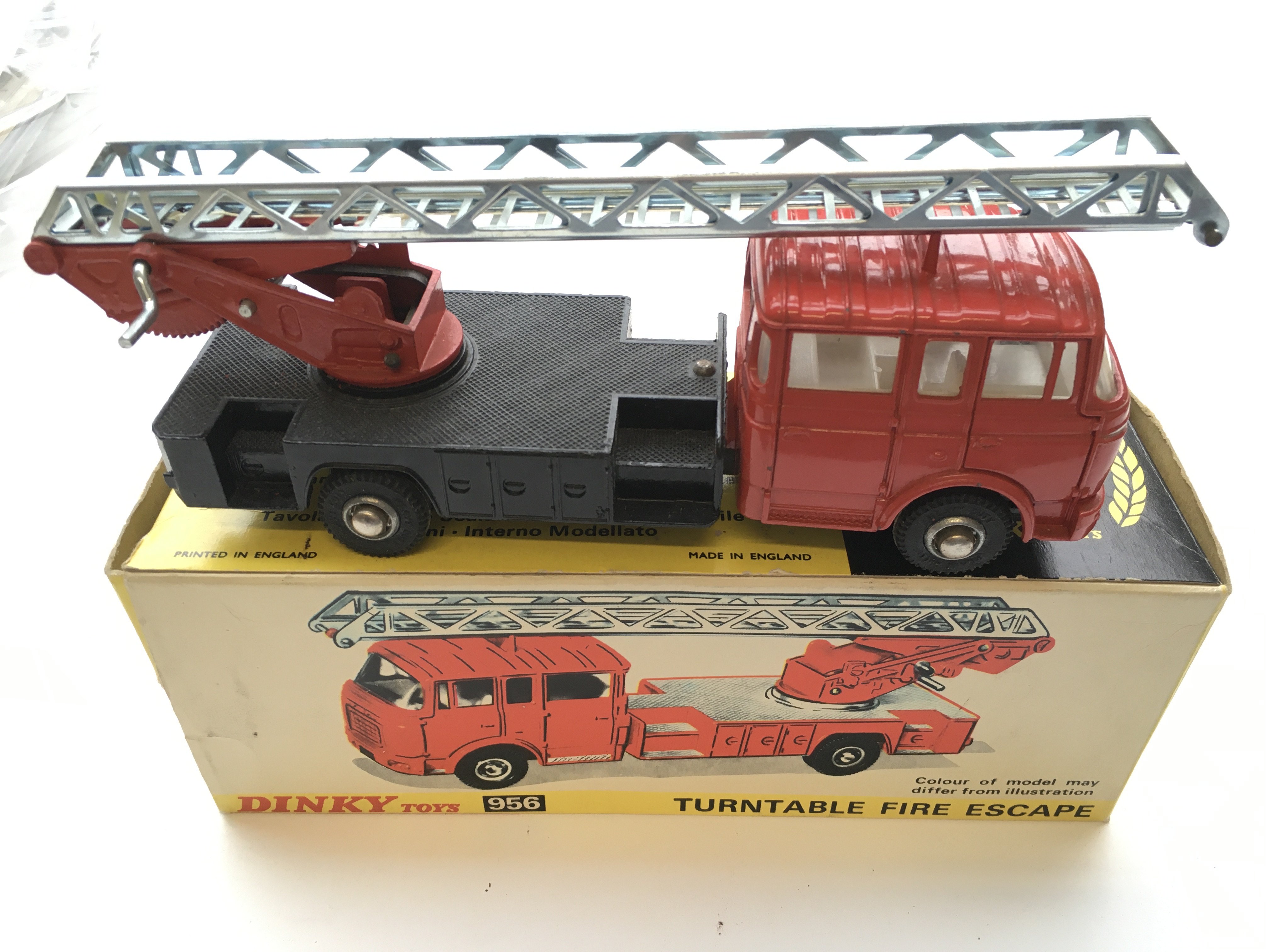 A Dinky Turntable Fire Escape truck #956 and a Jon - Image 2 of 3