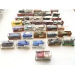 A collection of 36 00 gauge cars all boxed.