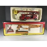 A Corgi "Simon Snorkel" Fire Engine #1127 & a Corg