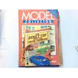 A small collection of model,Corgi Magazines and a