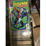 A large collection of comics, approximately 200, m