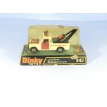 A Dinky Land Rover breakdown crane boxed #442.