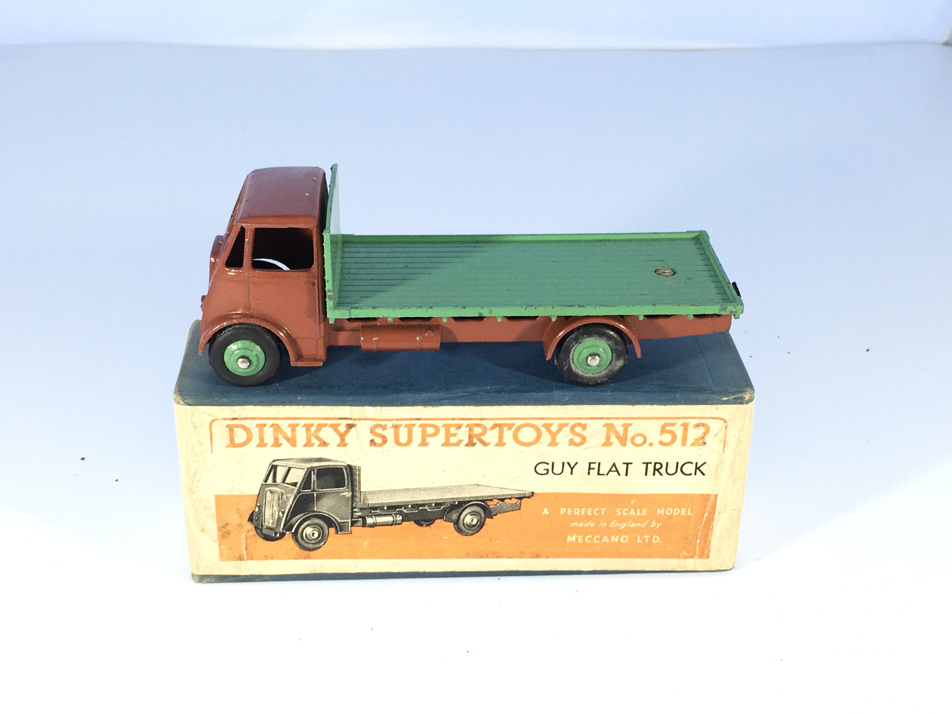 2 Dinky Supertoys Guy flat trucks # 513 and # 512, - Image 3 of 3