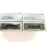 2 Marklin Ho Trains, numbers 3797,3703