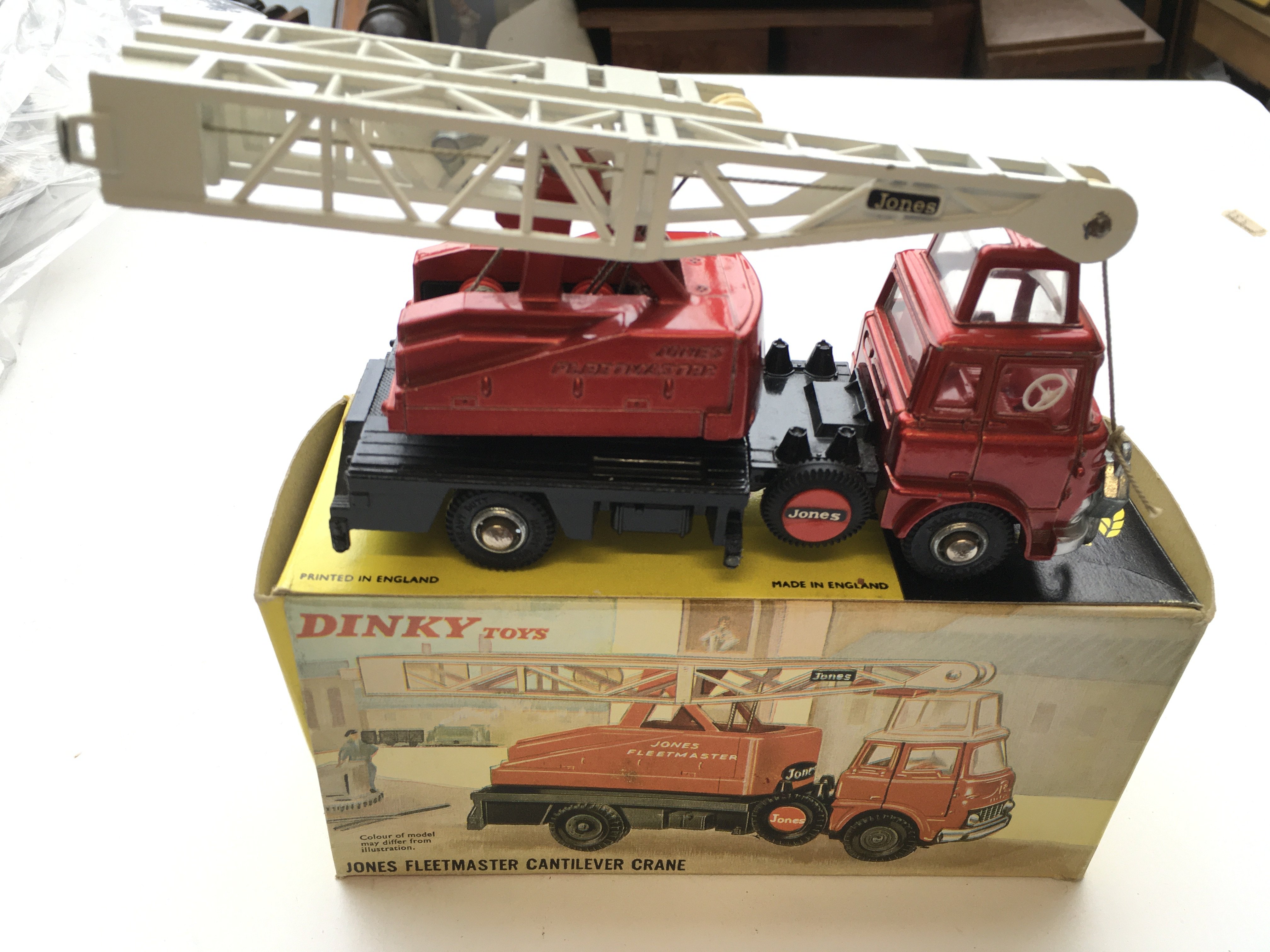A Dinky Turntable Fire Escape truck #956 and a Jon - Image 3 of 3
