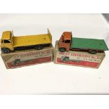 2 x Dinky Supertoys Guy Flat truck #512 both boxed