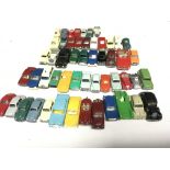 A collection of loose 00 gauge cars approximately