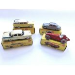 4 Boxed Dinky cars, #193 Rambler cross country sta